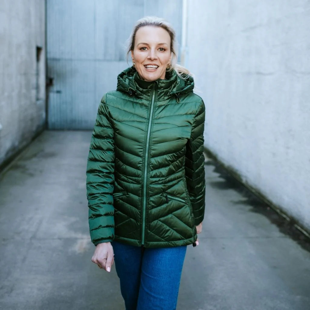Moke | Cushla Down Jacket | Cypress