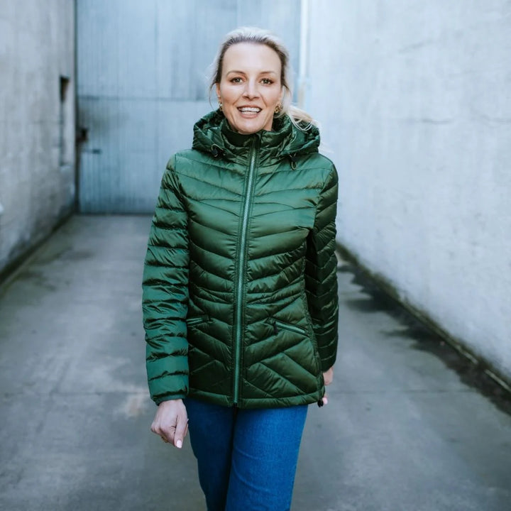 Moke | Cushla Down Jacket | Cypress