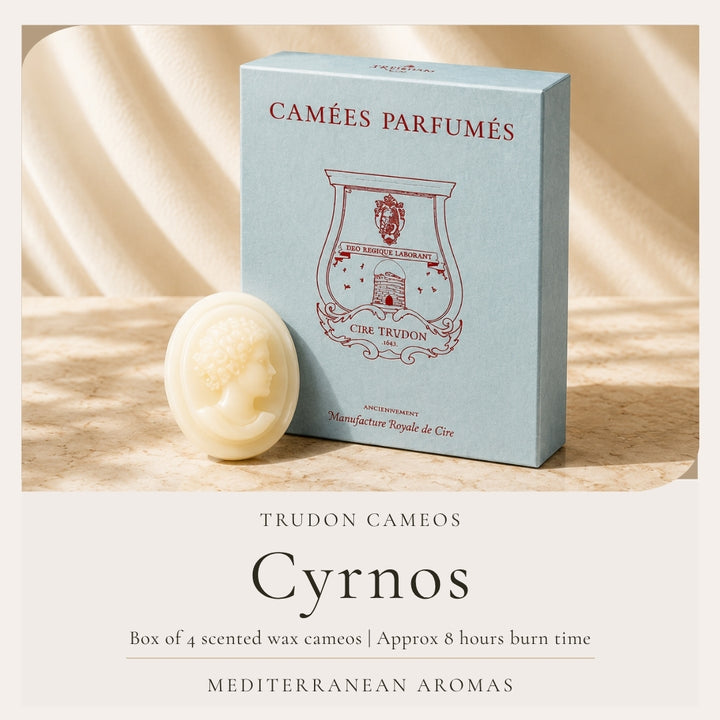 Trudon Cyrnos Scented Cameos | 4 Pack | Mediterranean aromas