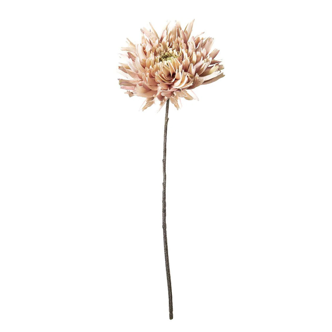 Faux Dahlia Spray | Light Pink | 56cm