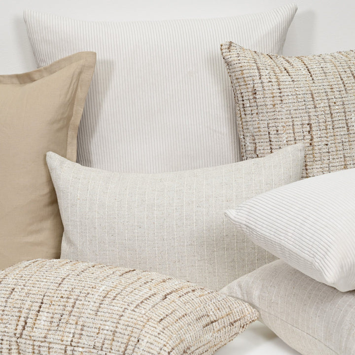 Coco Tex Natural Tweed Cushion & Insert | 55x55cm