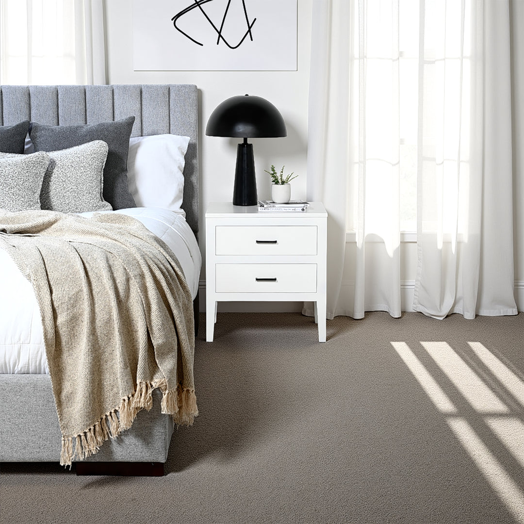 Turner Bedside Table | White |2 Drawers