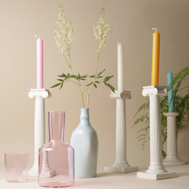 BOX OF 12 Dinner Candle | Bronze | Made in France (Pay for 11, Get 12)