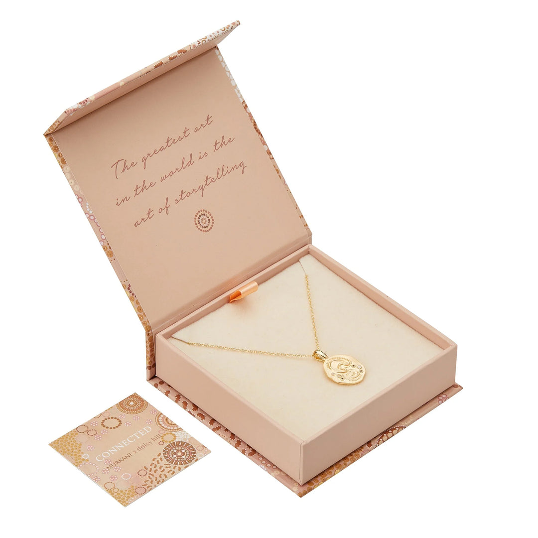 Ocean Dreamer 18K Gold Plate & Freshwater Pearl Necklace