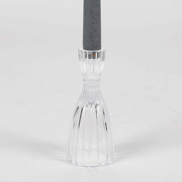 Dame Glass Candleholder | 15cm