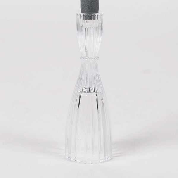 Dame Glass Candleholder | 20cm