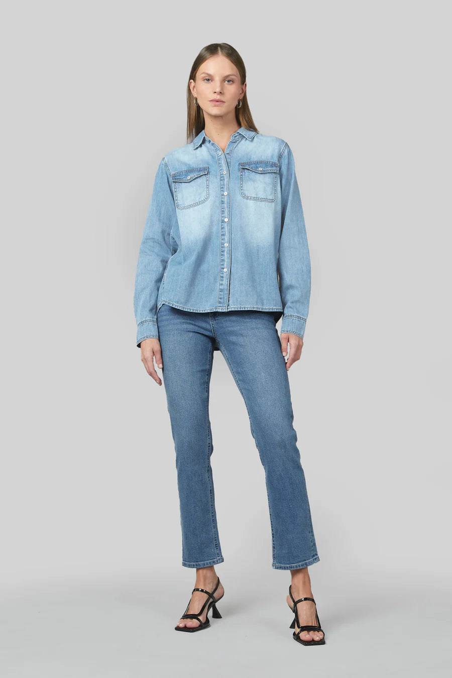 Dricoper- Valiant Sunbleach Denim Shirt