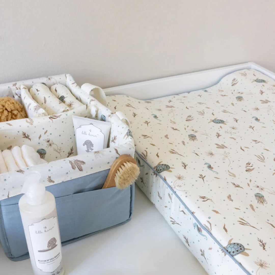 CamCam Baby Changing Caddy | Sea Garden