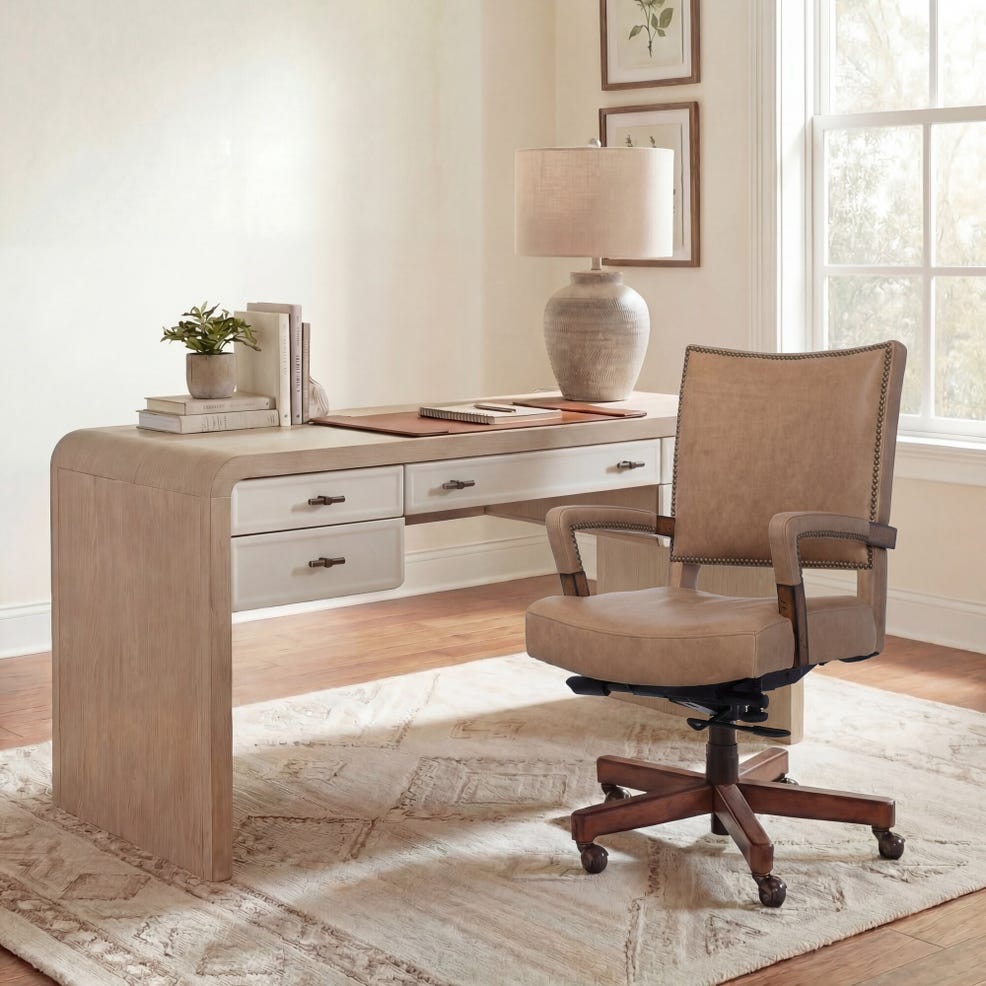 Chase Leather Executive Swivel Tilt Desk Chair