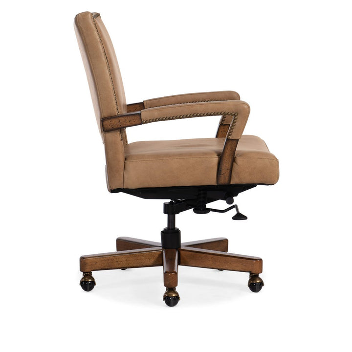 Chase Leather Executive Swivel Tilt Desk Chair