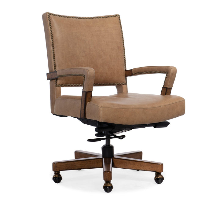 Chase Leather Executive Swivel Tilt Desk Chair