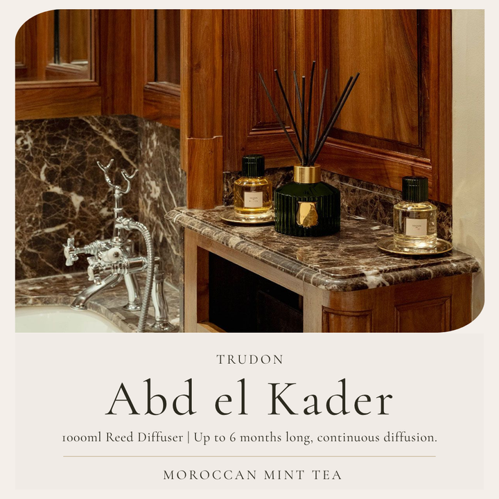 Trudon | Great Diffuser 1000ml | Abd el Kader | Moroccan Mint Tea