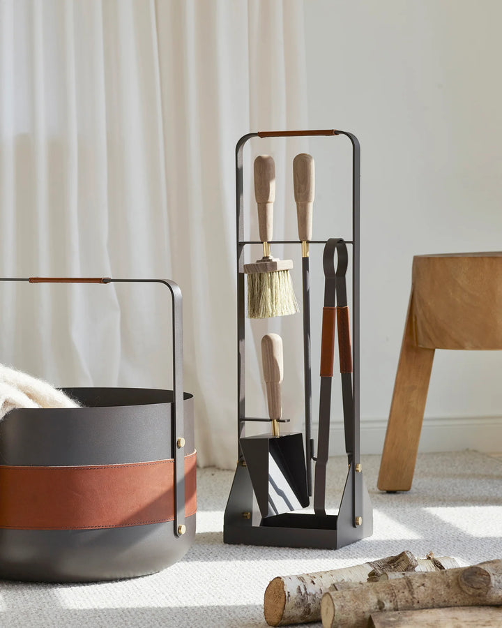 Eldvarm Emma Wood Basket | Havane