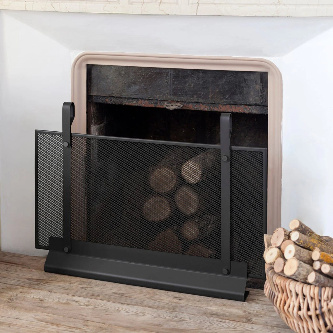 Eldvarm Emma Fire Screen | Noir 95