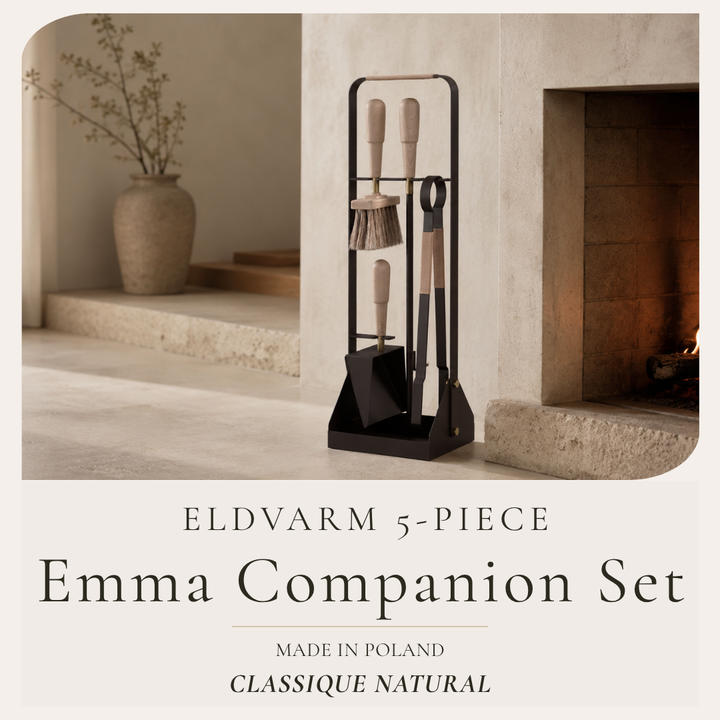 Eldvarm Emma 5-Piece Companion Fire Tool Set | Classique Natural