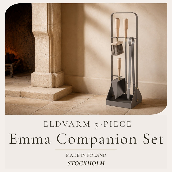 Eldvarm Emma 5-Piece Companion Fire Tool Set | Stockholm