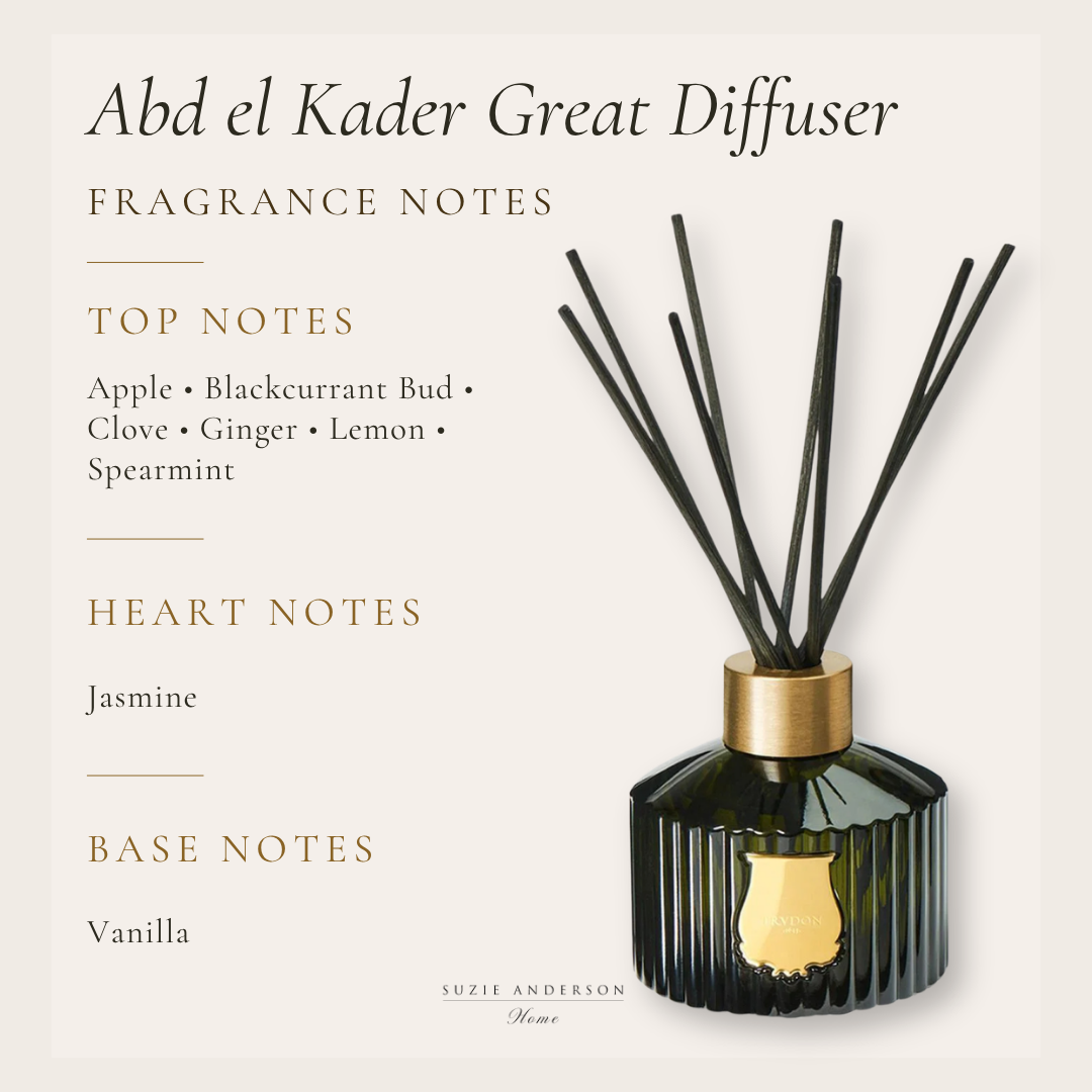 Trudon | Great Diffuser 1000ml | Abd el Kader | Moroccan Mint Tea