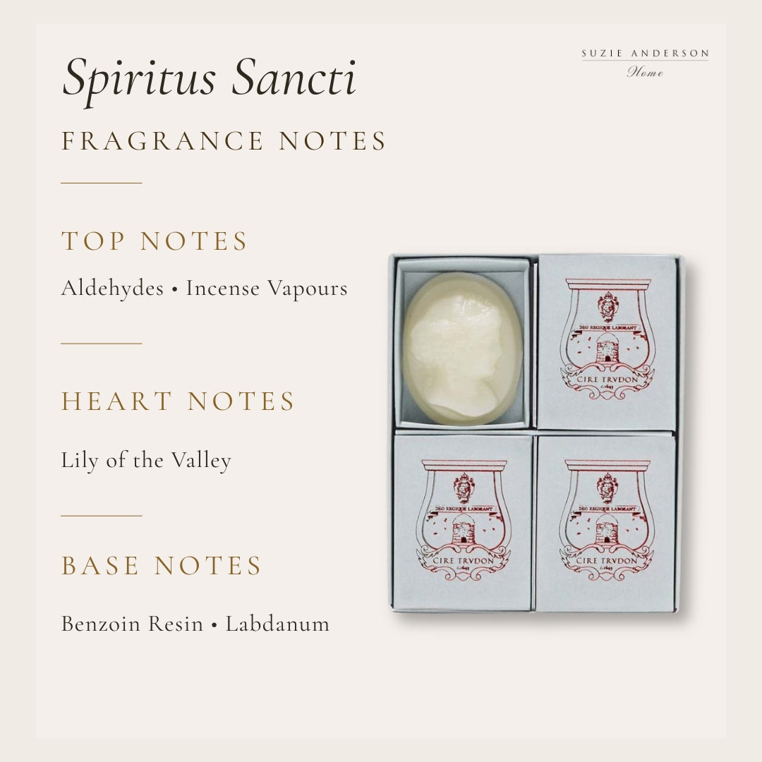 Trudon Spiritus Sancti Scented Cameos | 4 Pack | Incense