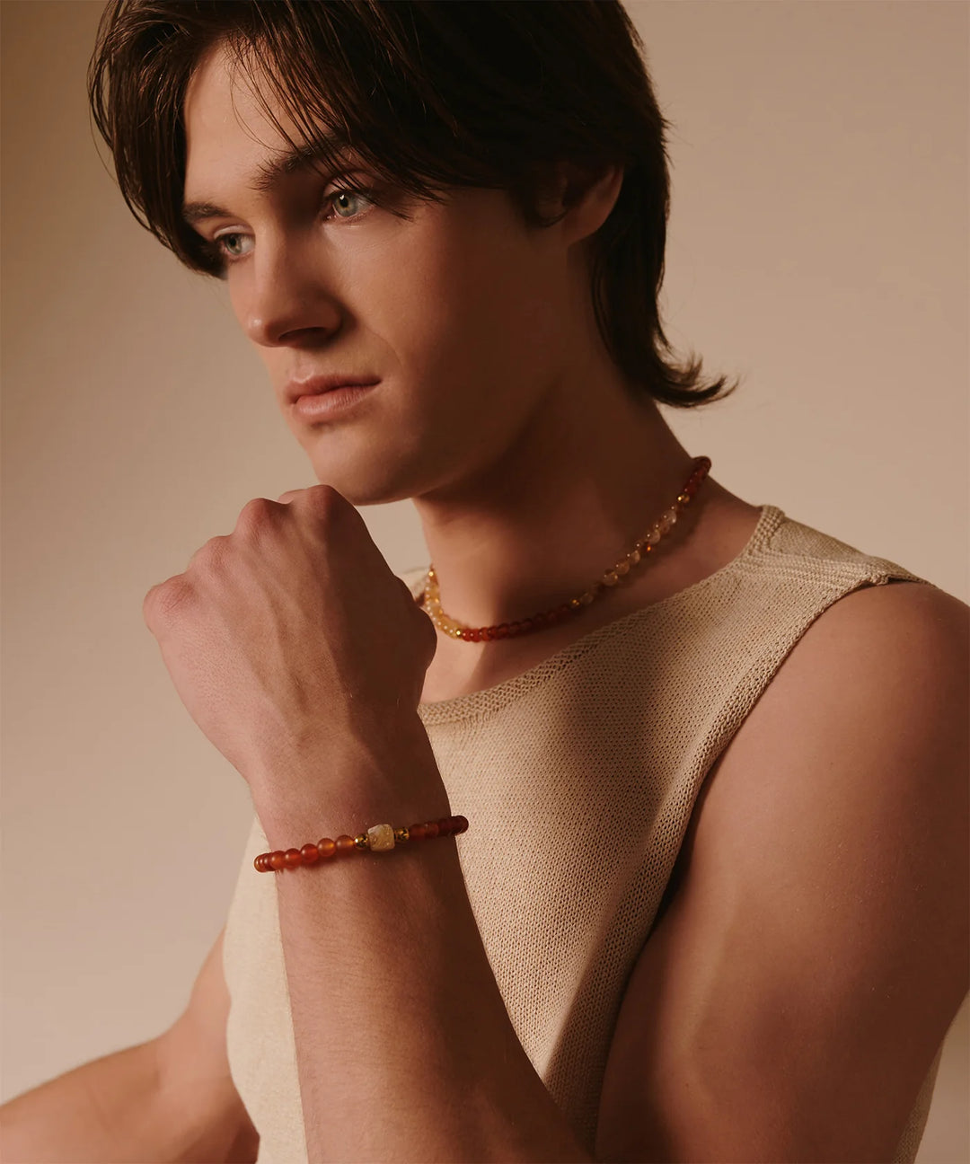 Spiritus | Fire Horse Bracelet | Citrine, Carnelian