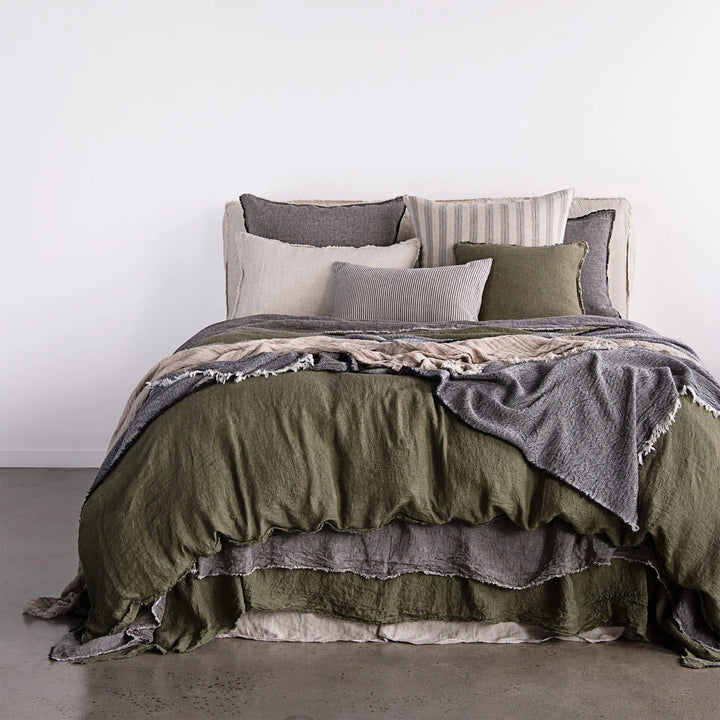 Basix Euro Pillowcase Group Stripe | Nox/Sabel-Suzie Anderson Home