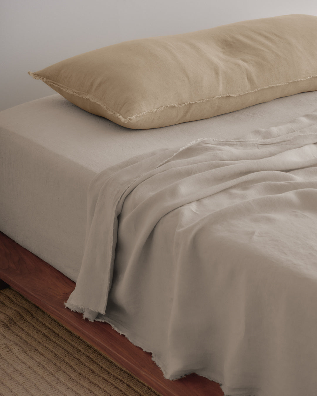 Flocca Body Linen Cushion Cover | Carmel