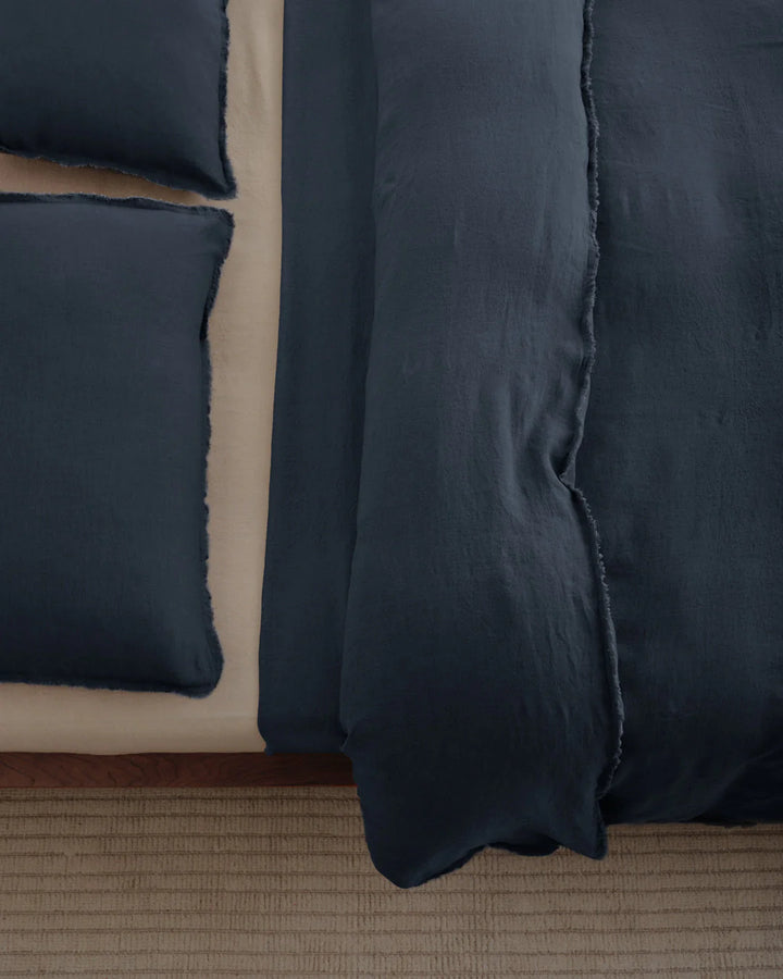 Flocca Standard Linen Pillowcase | Bateau