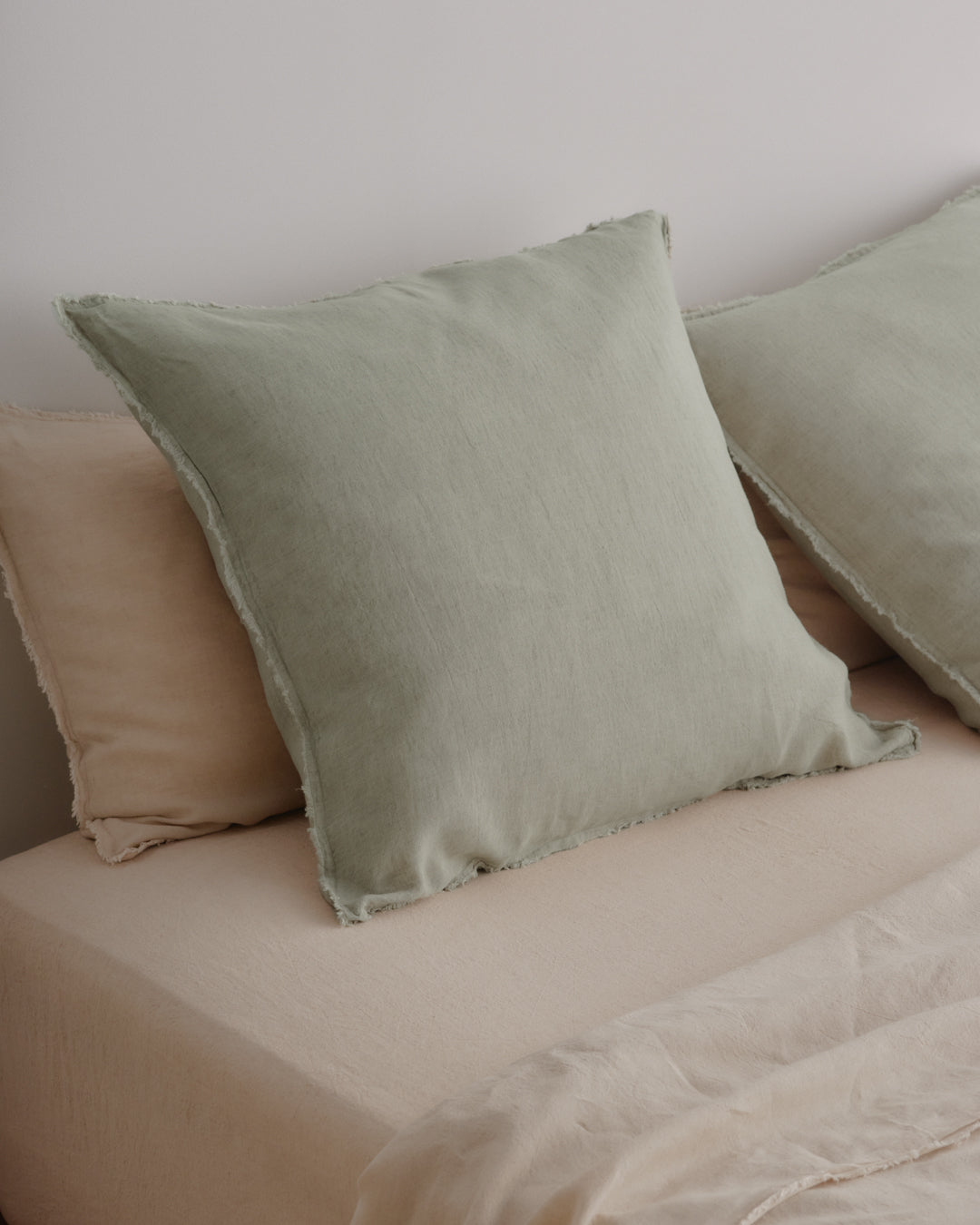 Flocca Euro Pillowcase | Argent