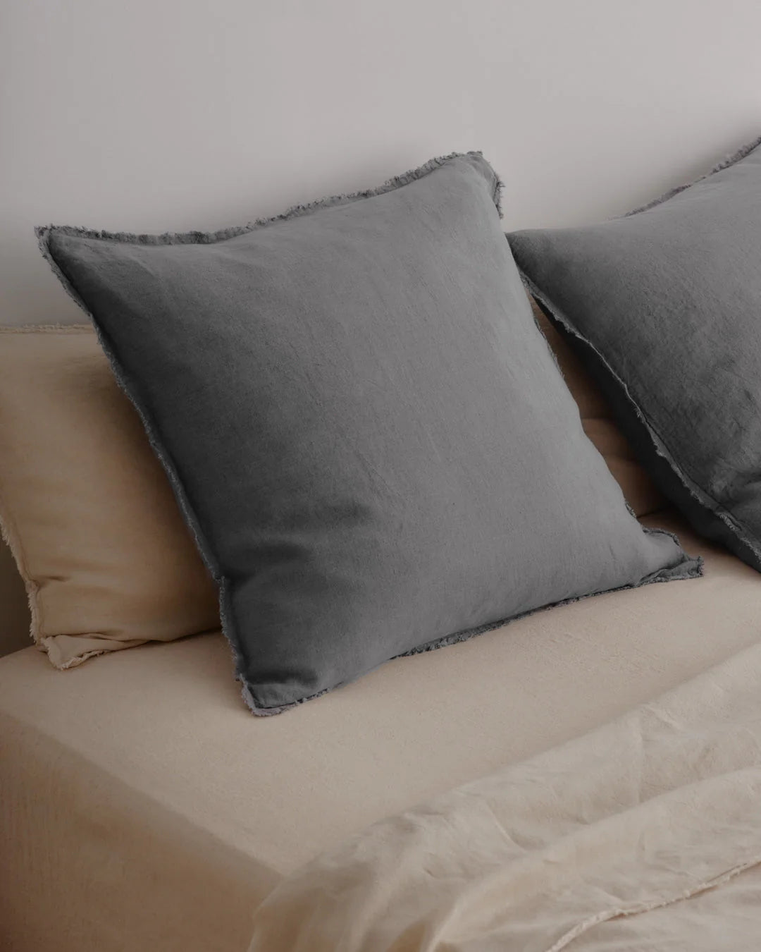 Flocca Euro Linen Pillowcase | Tempest