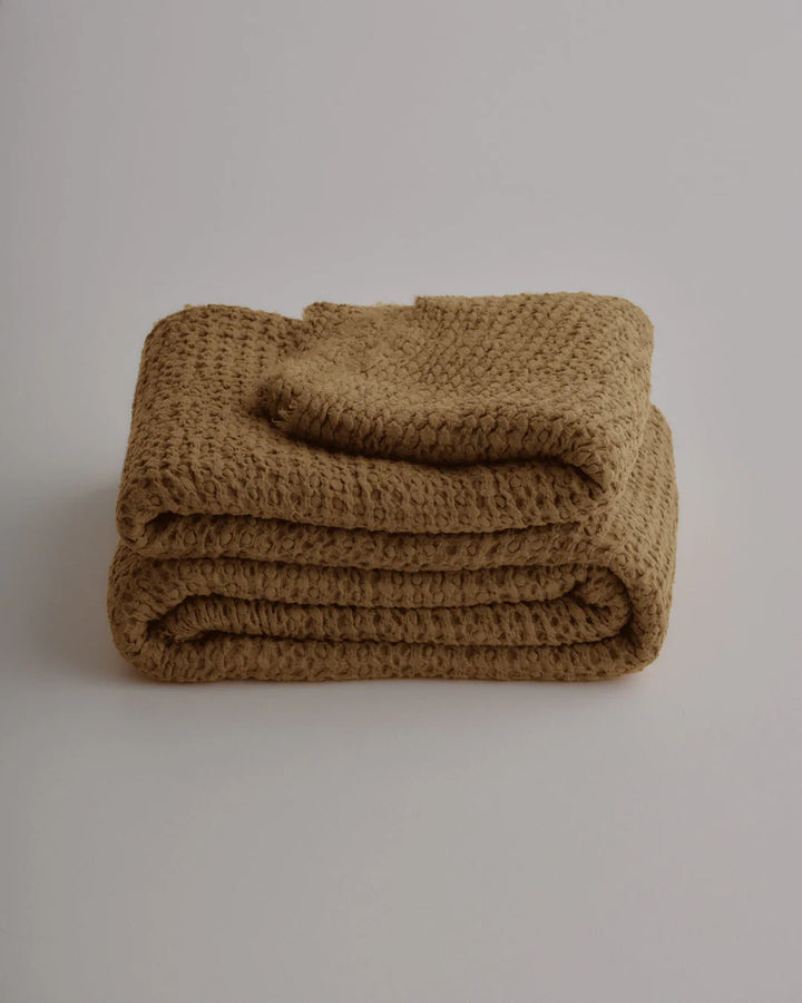 Flocca Linen Blanket | Russo | 260cm x 230cm