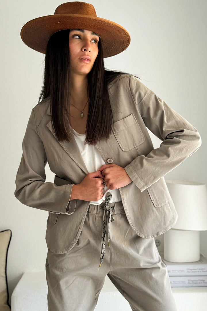 Bypias | Francis Blazer | Taupe