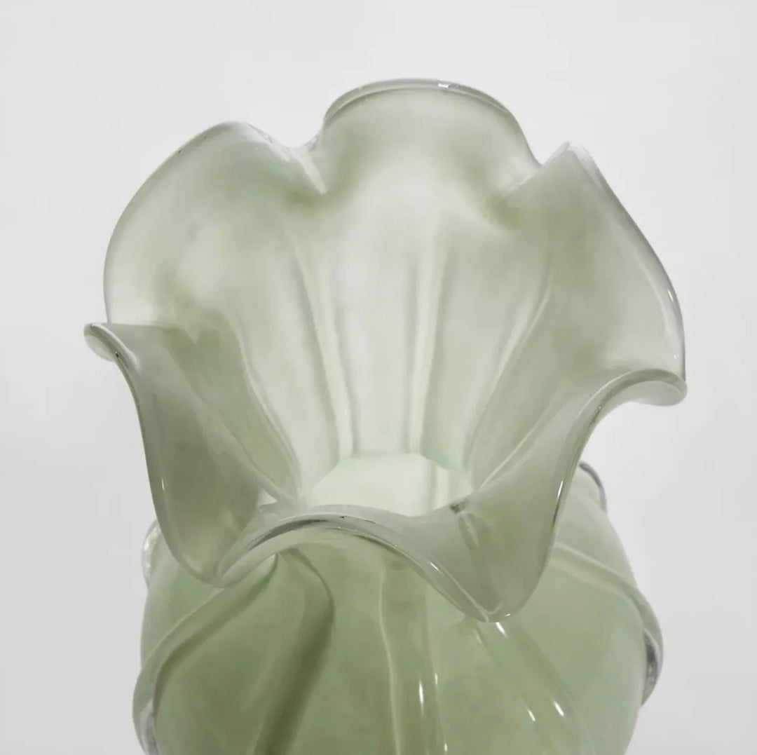 Lola Glass Vase | Green | H30cm