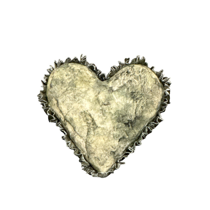 Handcrafted Paper Heart by Paper Artist Rossana Perry | Green