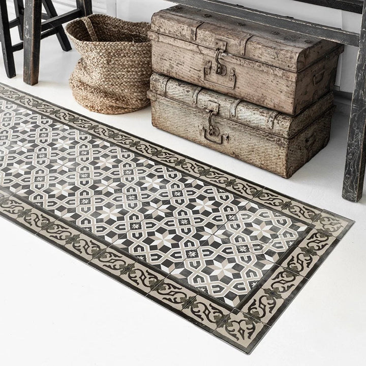 Gothic Ancient Cement Vinyl Floor Mat