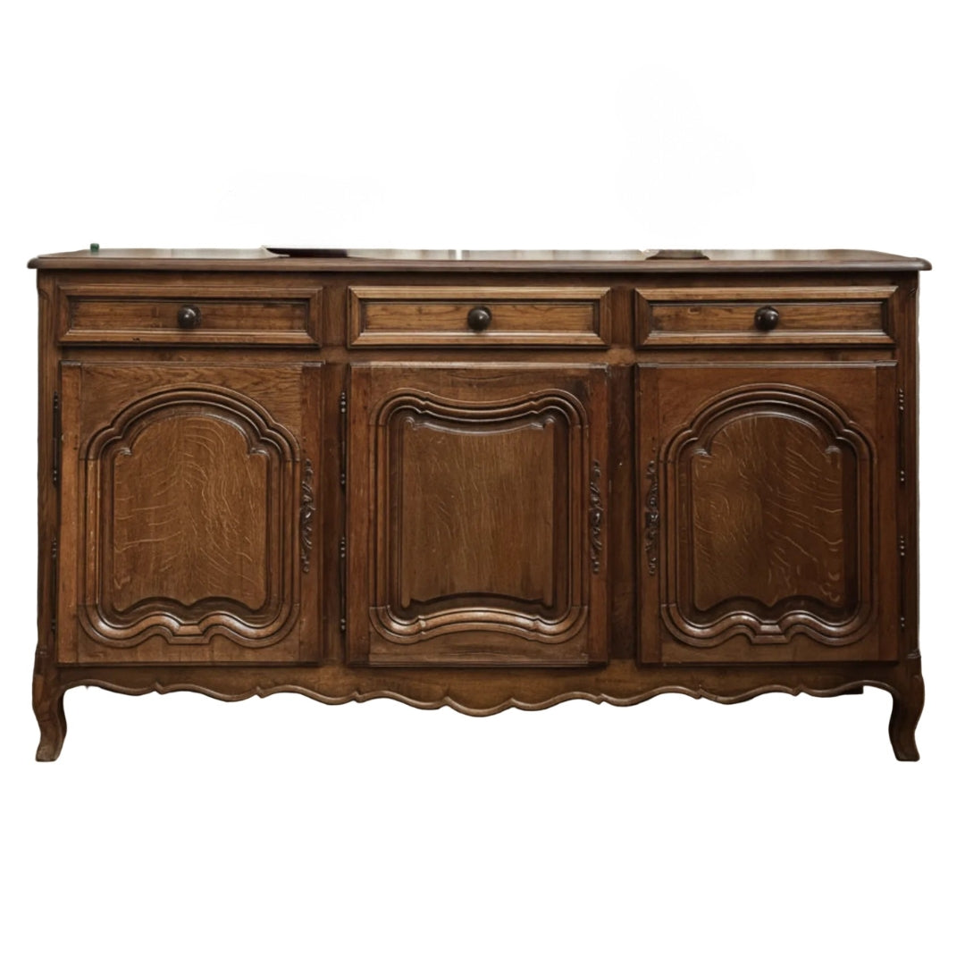 19th Century Antique French 3 door sideboard | 208 L x 114 x 47 W