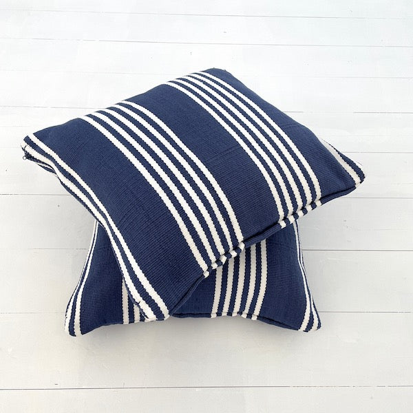 Durban Denim | Outdoor Cushion Cover &amp; Poly Insert | 60x60cm (BOWRAL)