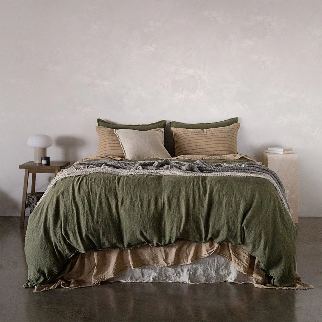 Basix Standard Pillowcase Big Stripe | Carmel/Tempest-Suzie Anderson Home