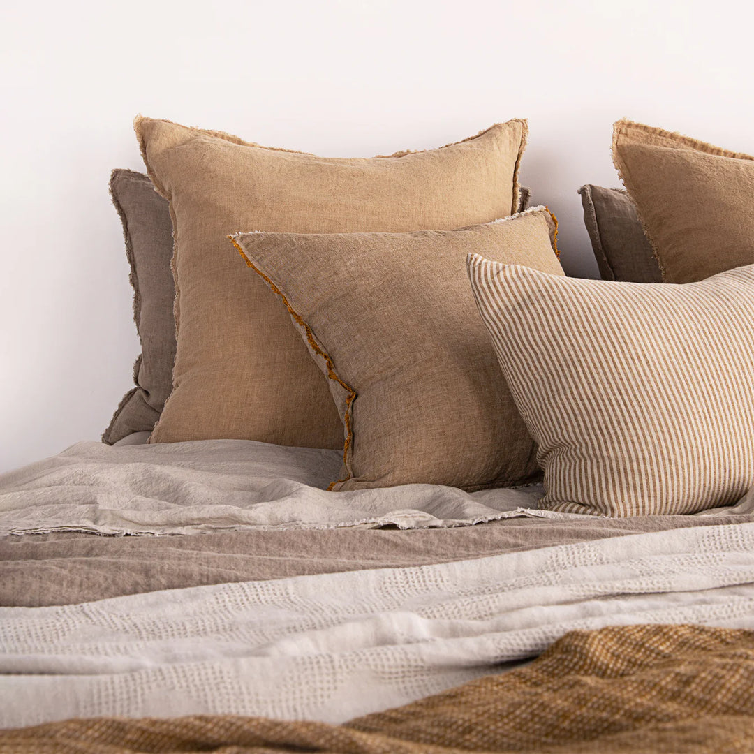 Flocca Euro Pillowcase | Carmel-Suzie Anderson Home