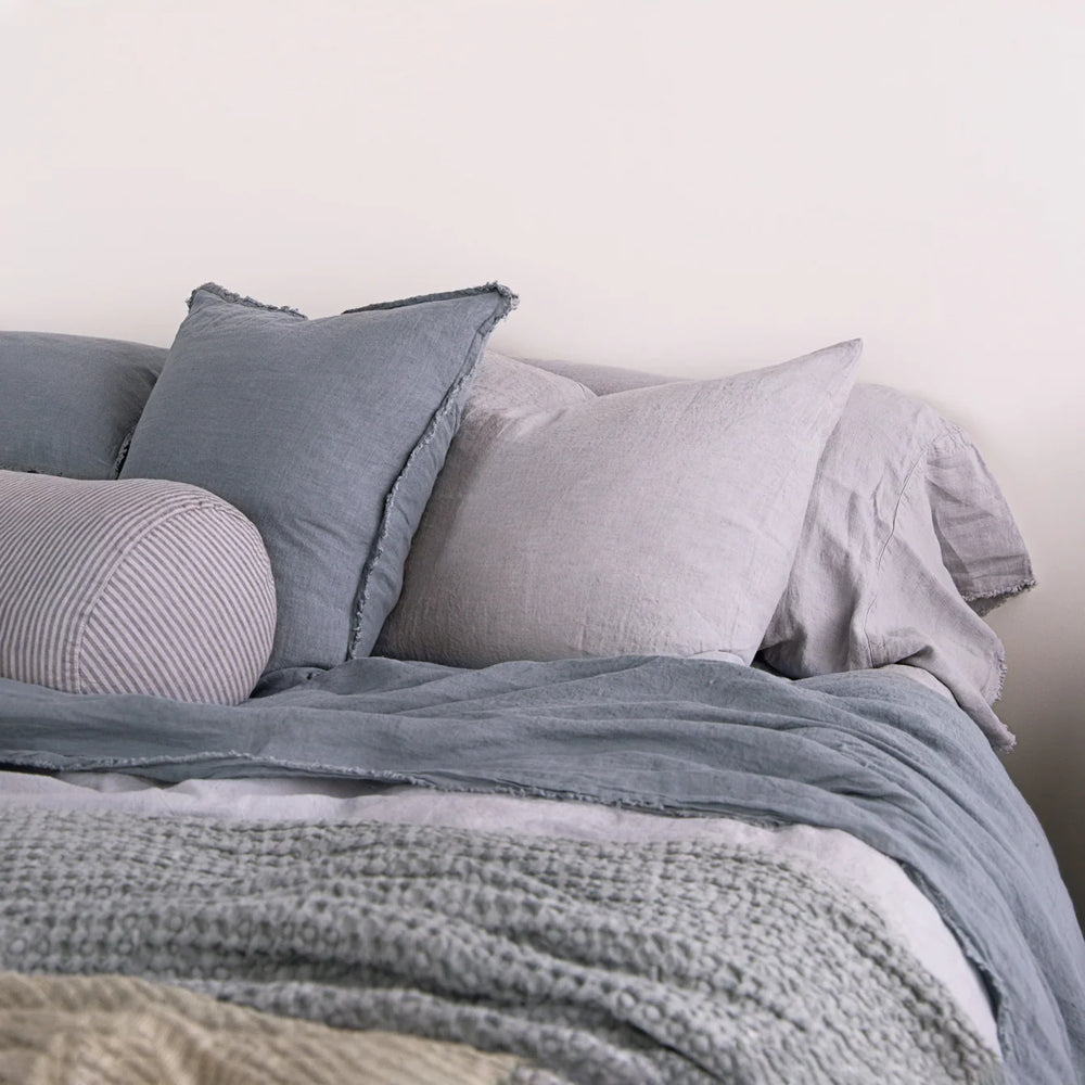 Basix Standard Pillowcase | Fog-Suzie Anderson Home