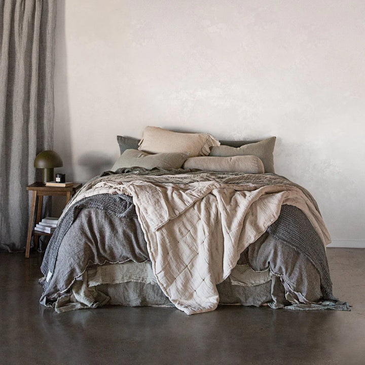 Basix Standard Pillowcase | Argent-Suzie Anderson Home