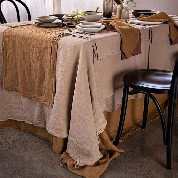 Basix Linen Runner | Russo-Suzie Anderson Home