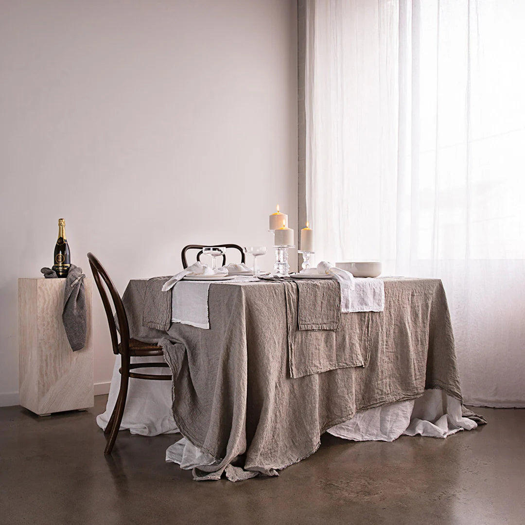 Basix Linen Runner | Ayrton-Suzie Anderson Home