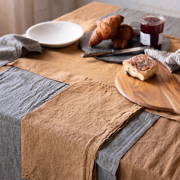 Basix Linen Runner | Russo-Suzie Anderson Home