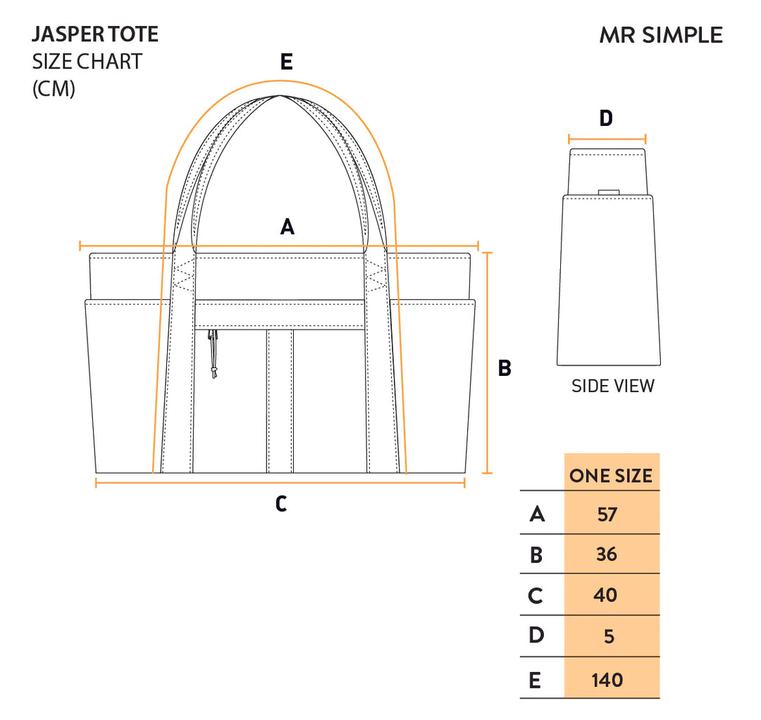 Simple | Jasper Large Tote | Army Green