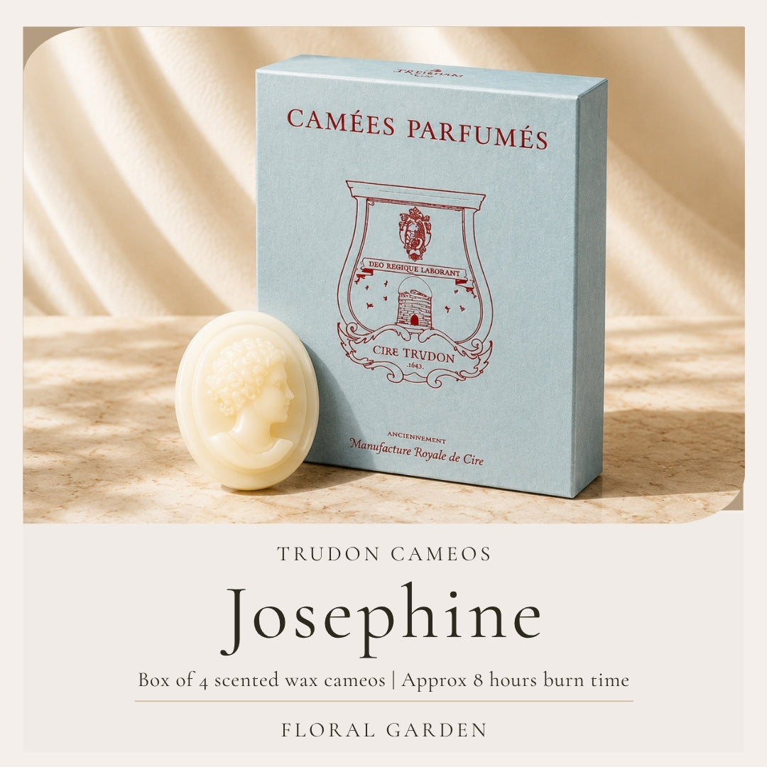 Trudon Josephine Scented Cameos | 4 Pack | Floral Garden
