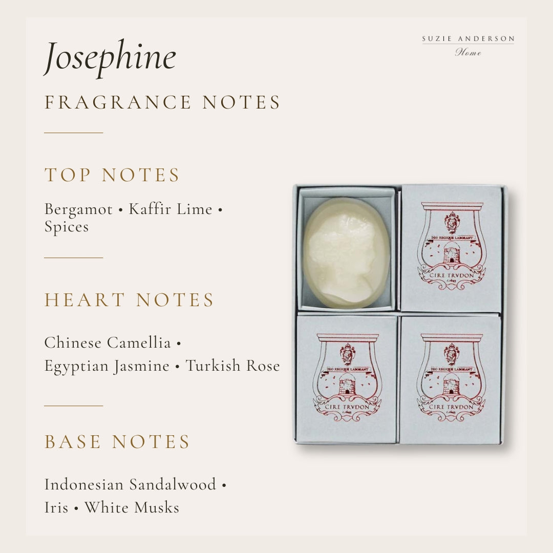 Trudon Josephine Scented Cameos | 4 Pack | Floral Garden