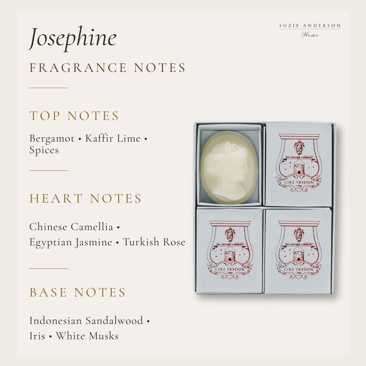Trudon Josephine Scented Cameos | 4 Pack | Floral Garden