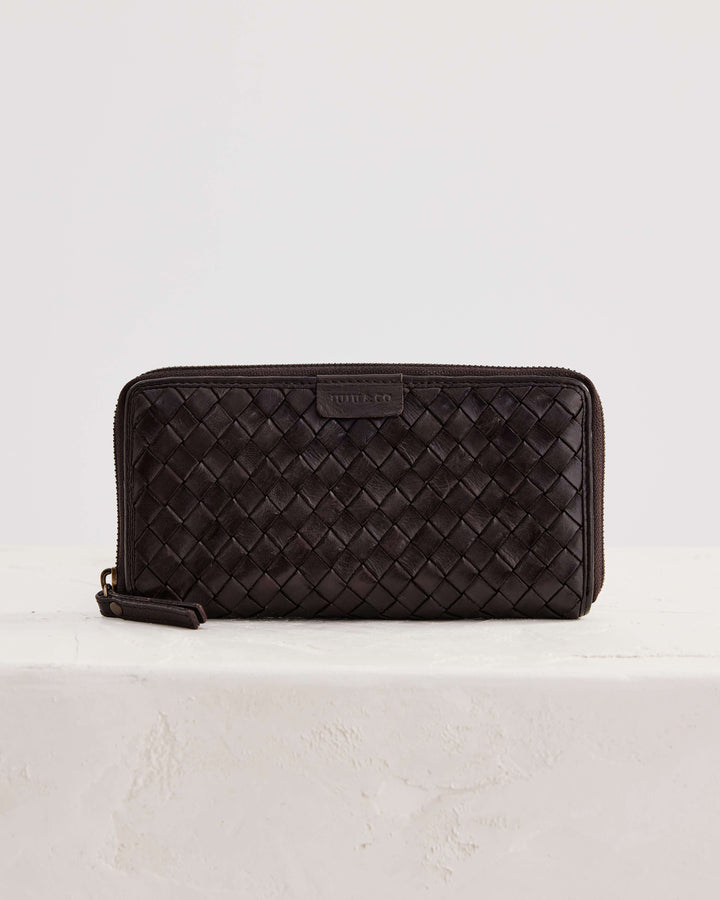 Juju Basque Wallet | Large | Chocolate