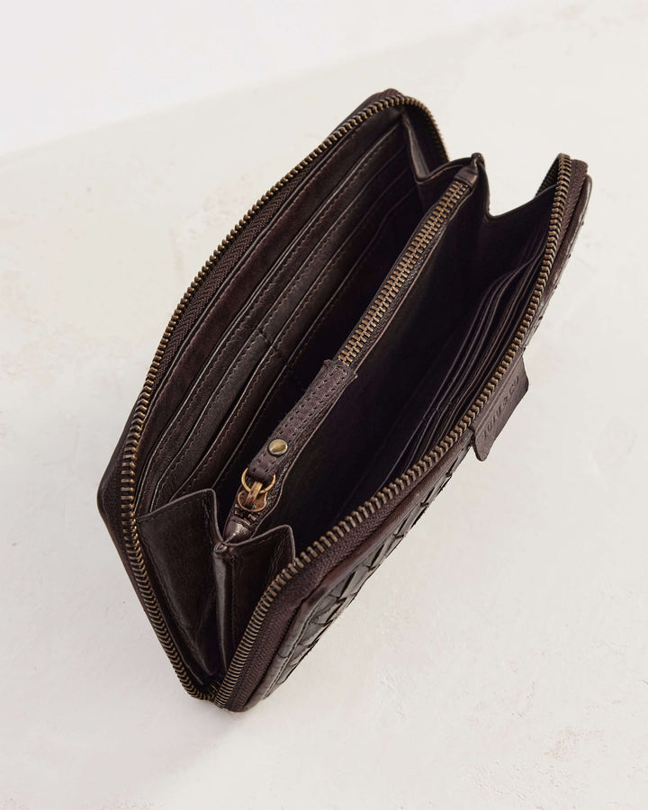 Juju Basque Wallet | Large | Chocolate