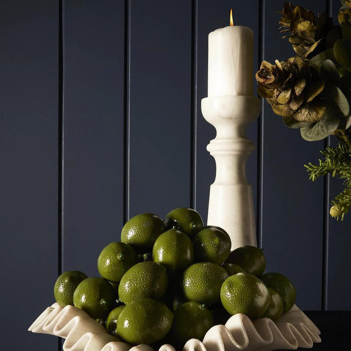 Weighted Faux Green Lime