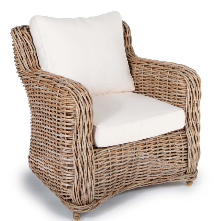 Bedarra Alfresco Lounge Chair | Natural | W73 x D90 x H84cm (TO ORDER)